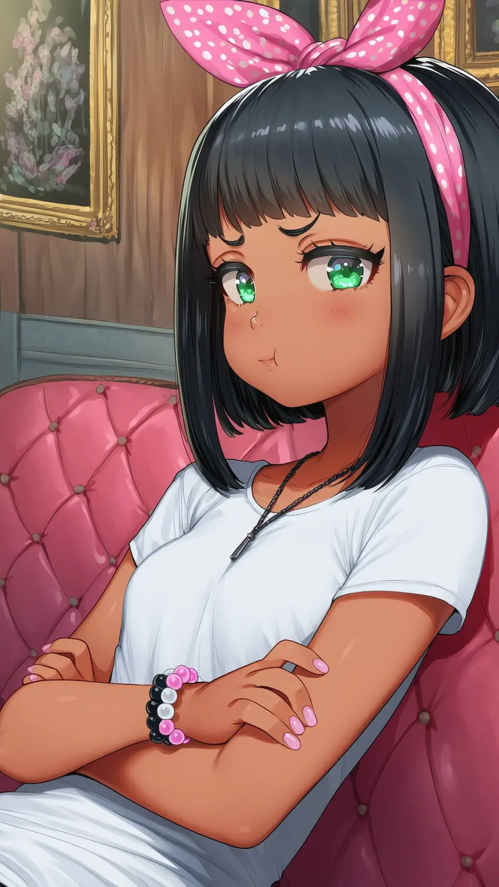 ai character: Daniela Dorada background