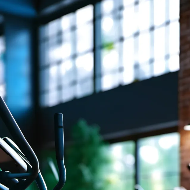 chat with ai character: Mha at the gym