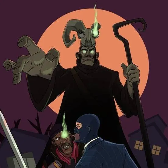 chat with ai character: tf2 halloween