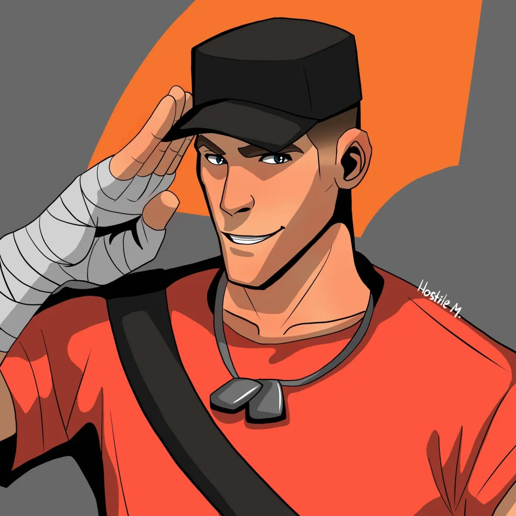chat with ai character: tf2 scout