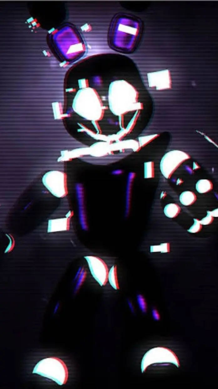ai character: error bonnie background