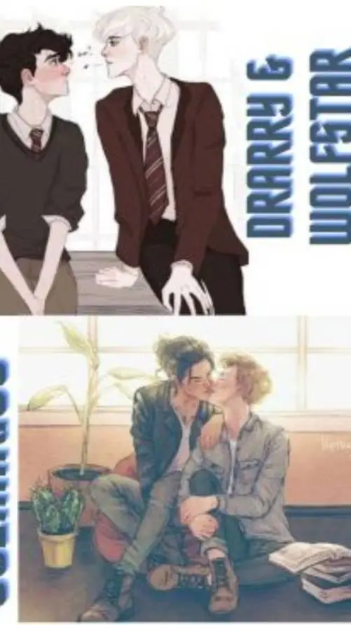 ai character: Drarry x Wolfstar! background