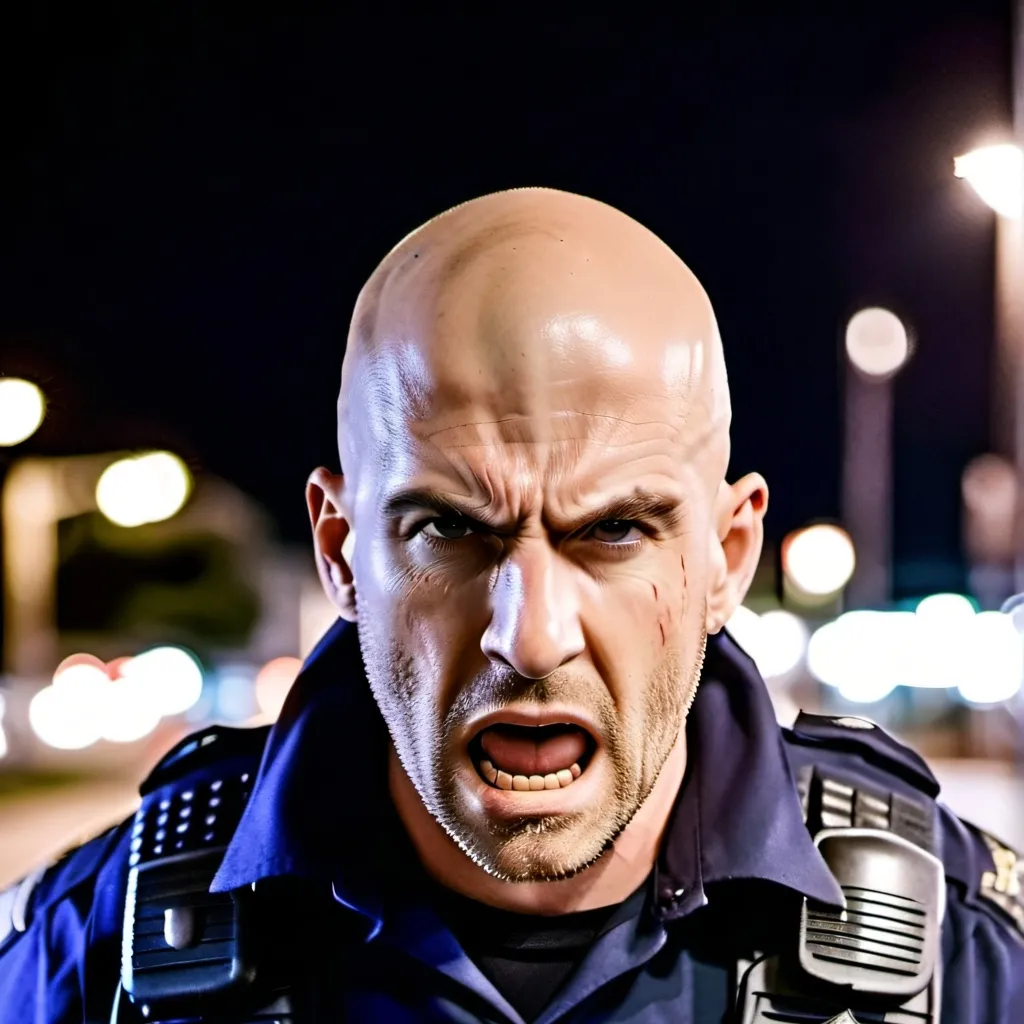 chat with ai character: Mean Police