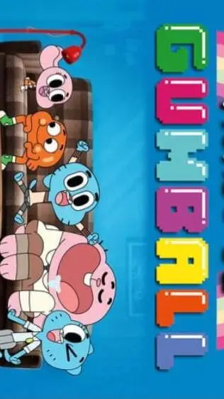 ai character: Gumball  background