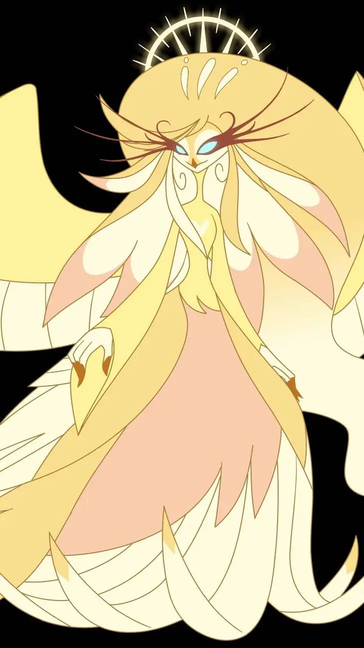 ai character: portadora de dios  background