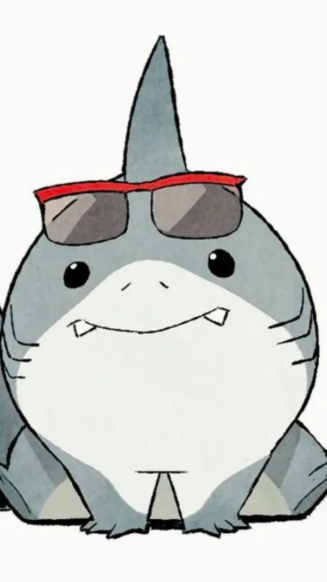 ai character: Jeff the landshark background