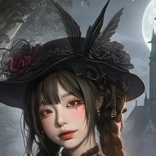 chat with ai character: The mystery lady