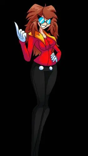 ai character: Auto robotnik background