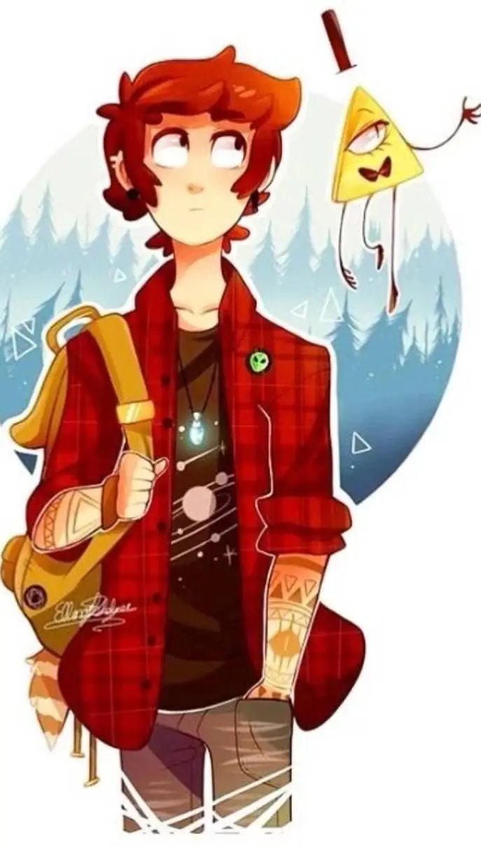 ai character: GravityFalls background