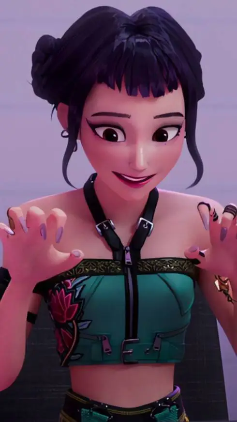 ai character: Zoey background