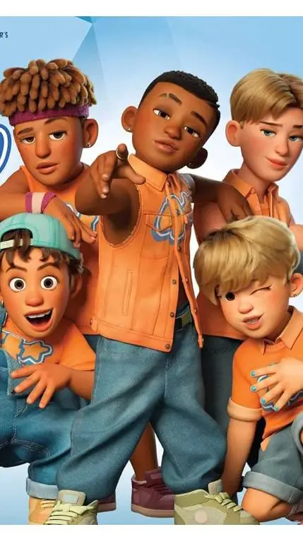 ai character: 4 town  background