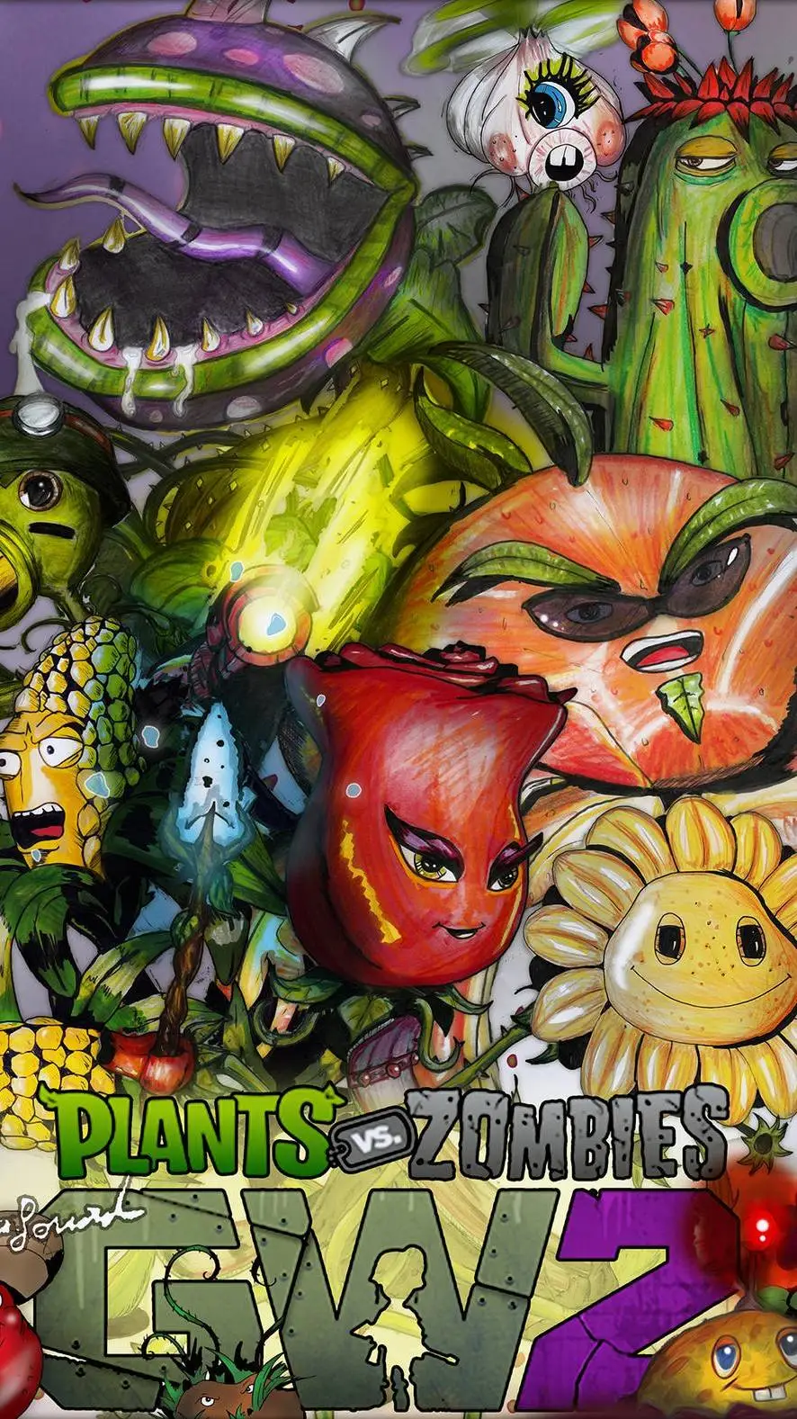 ai character: GW2 (Plants) background