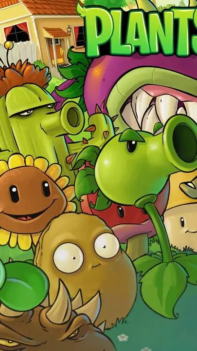 ai character: Plants VS Zombies background