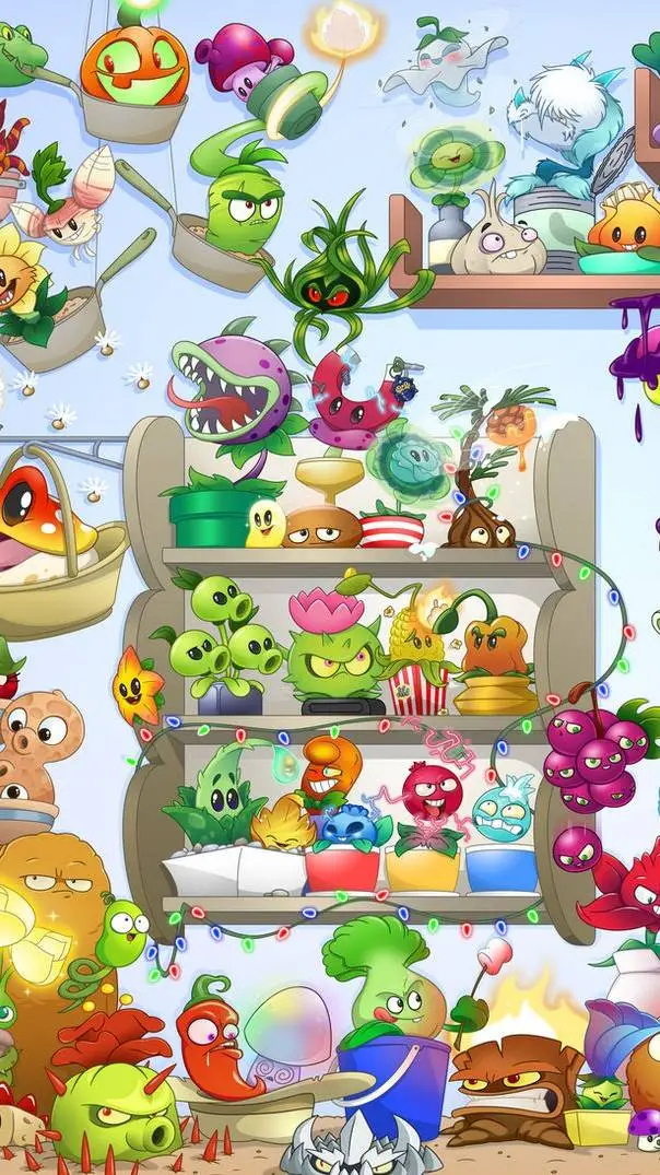 ai character: PVZ2 background