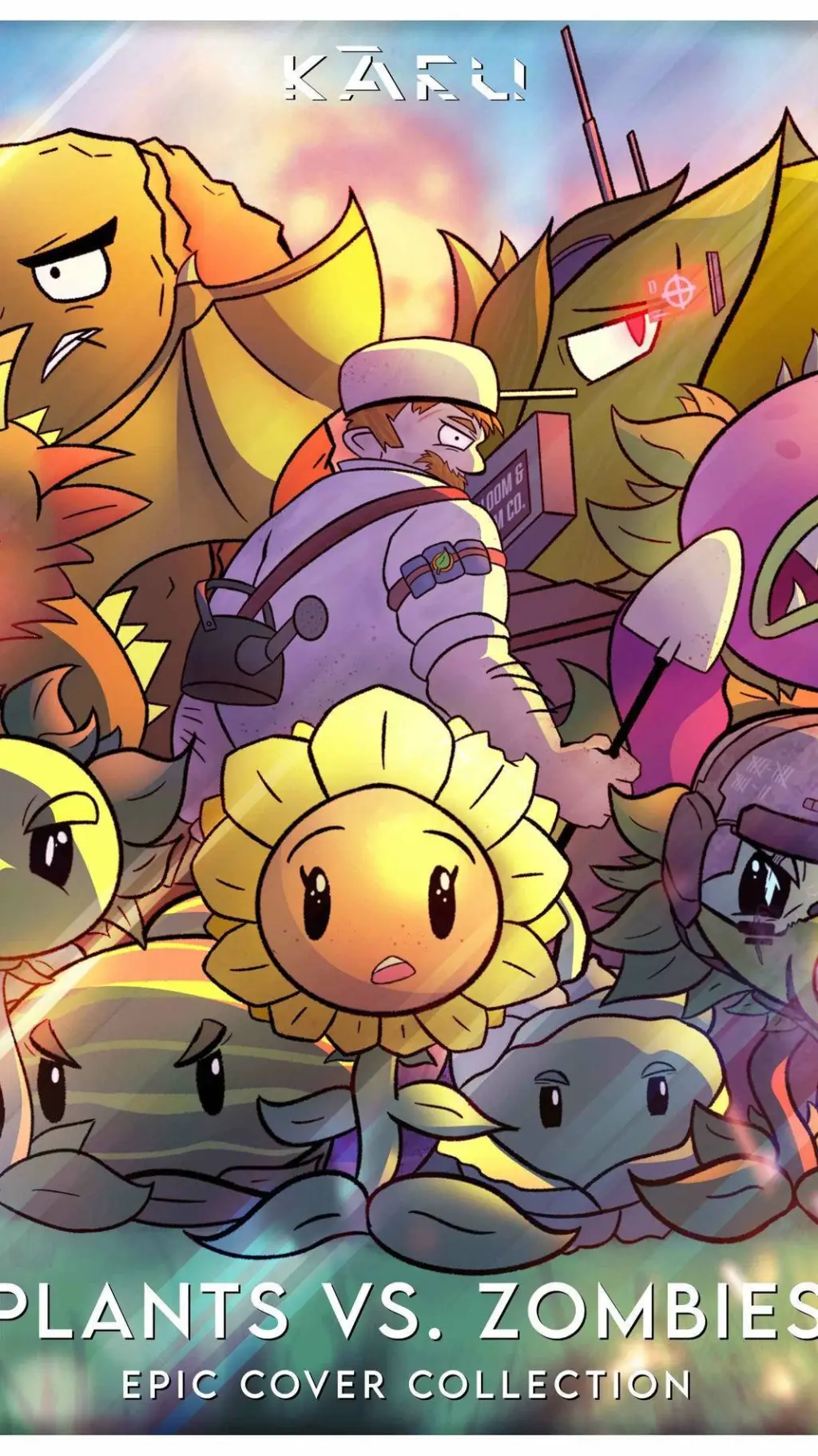 ai character: The Battle For Pvz background