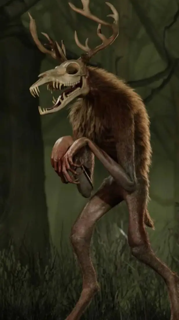 ai character: creature background