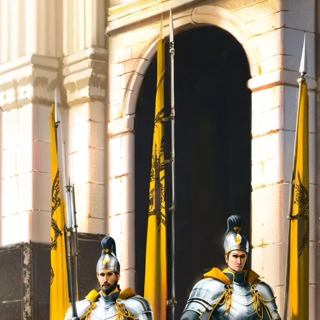 chat with ai character: Palace Guards