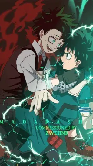 ai character: V Deku x H Izuku background