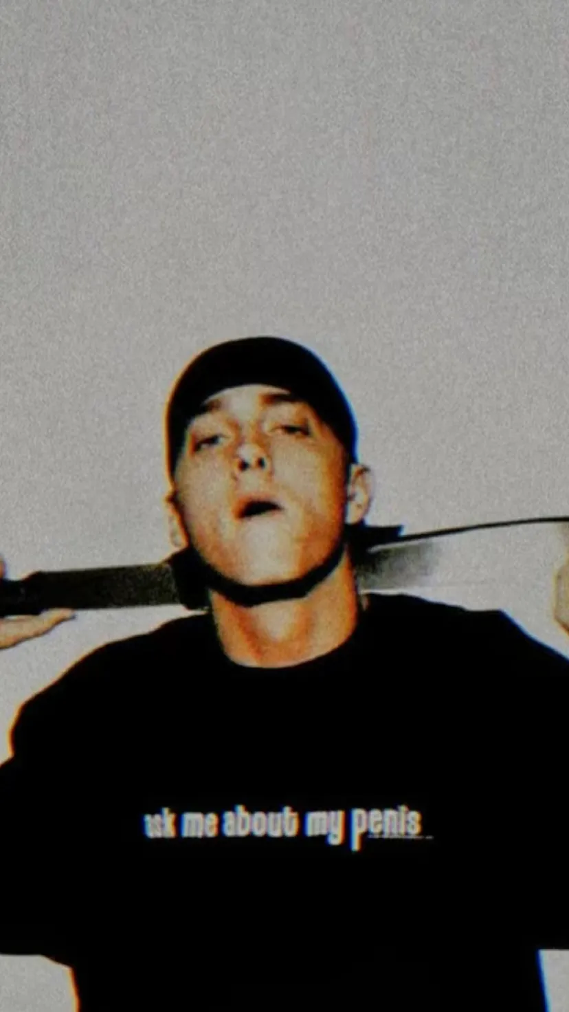 ai character: Eminem/slim shady background