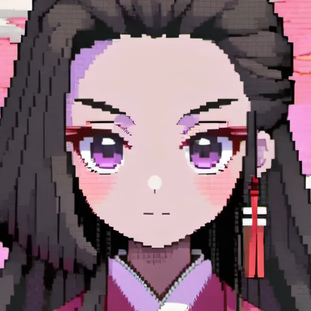 chat with ai character: Nezuko meets mha