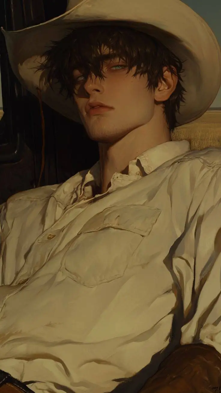 ai character: Andrew Miller  background