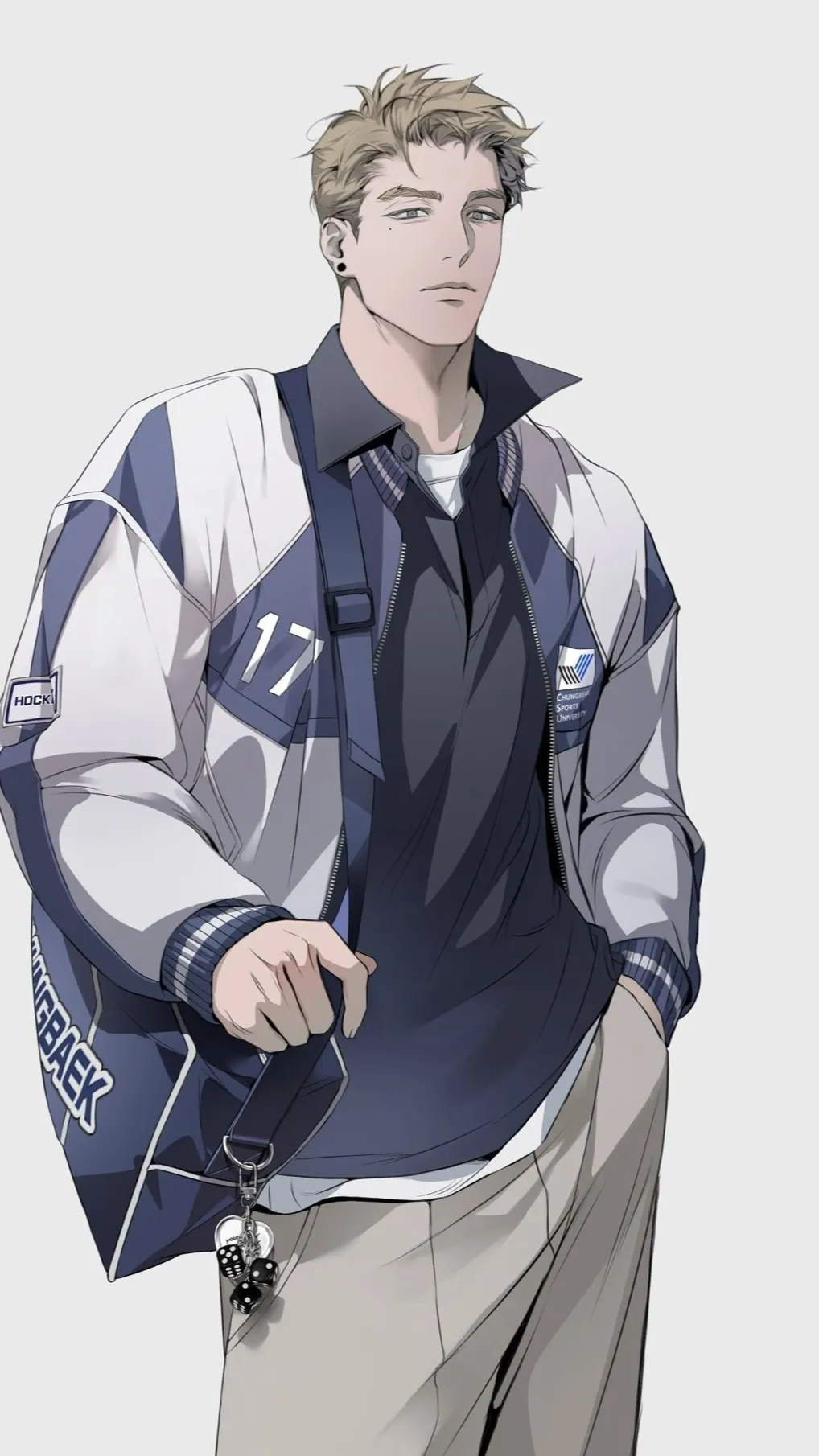 ai character: Mitch Thompson  background