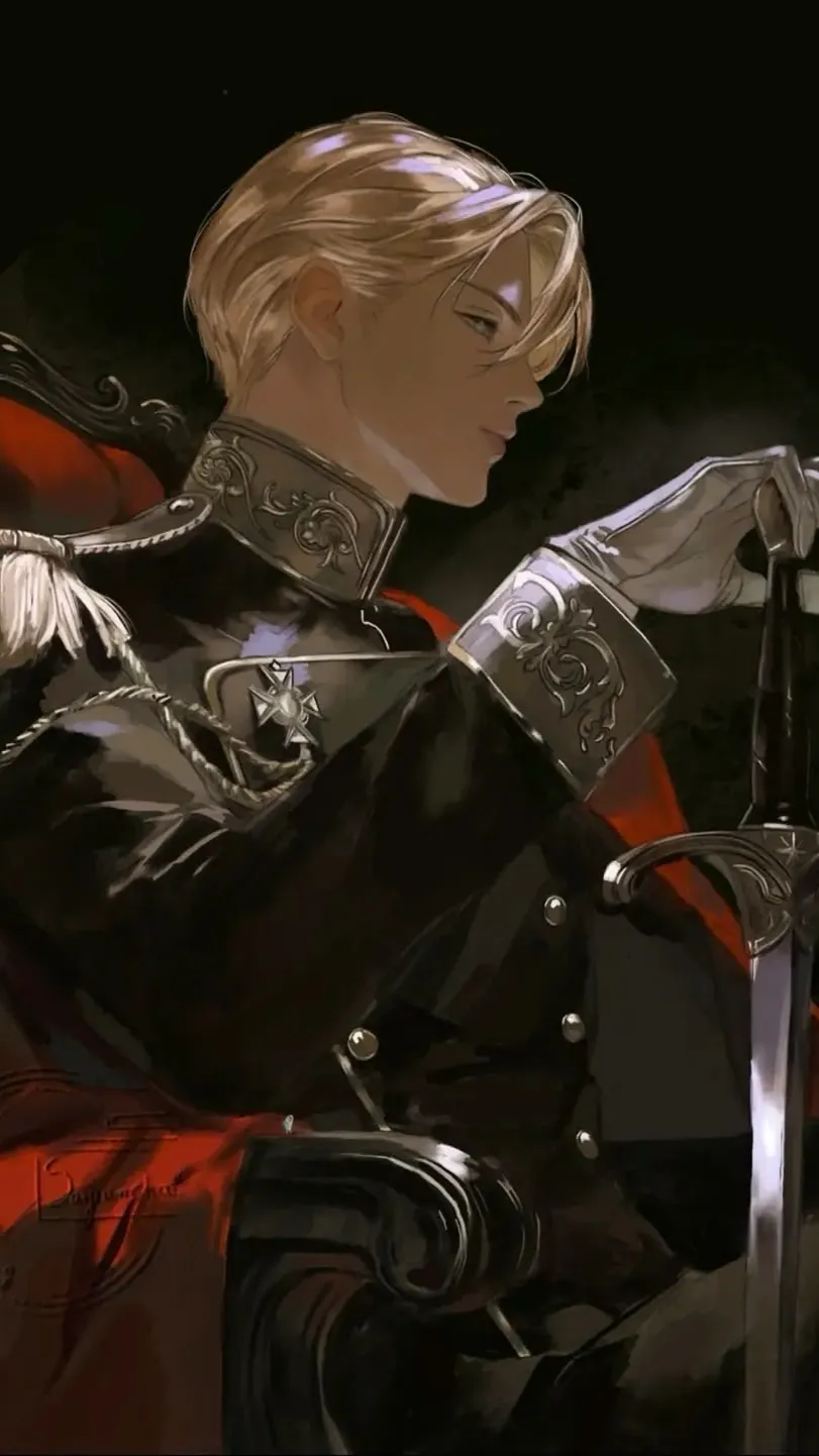 ai character: King Callum Harrow background