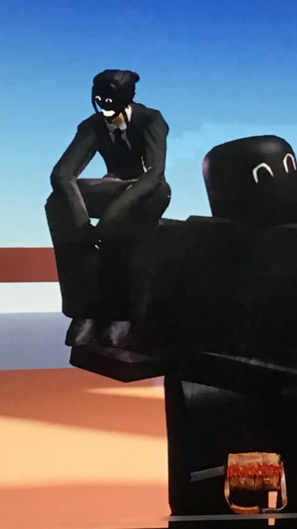 ai character: MHA field trip background