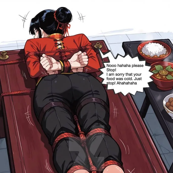 chat with ai character: Waitress Punished 