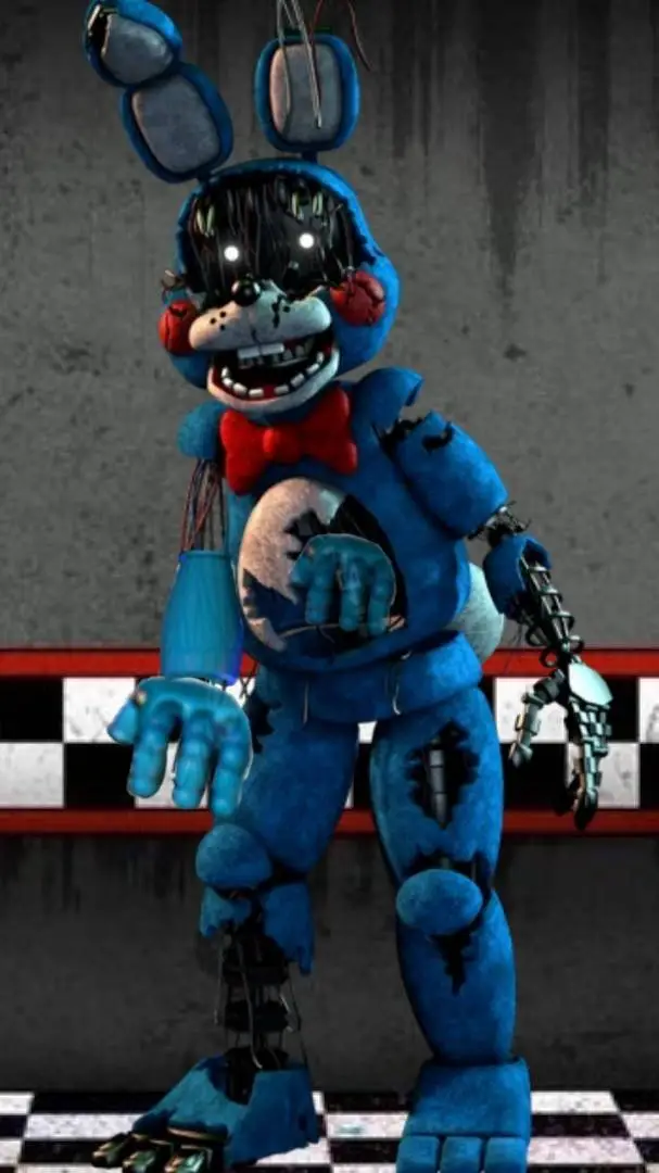 ai character: witheredtoyBonnie background