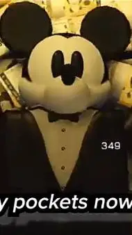 ai character: Mickey munch background