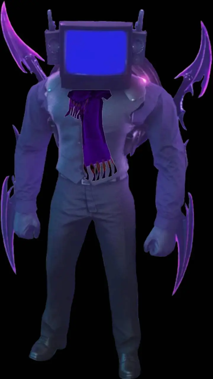 ai character: Scarft tv man background