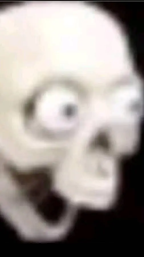 ai character: Gaping Jaw Skull background