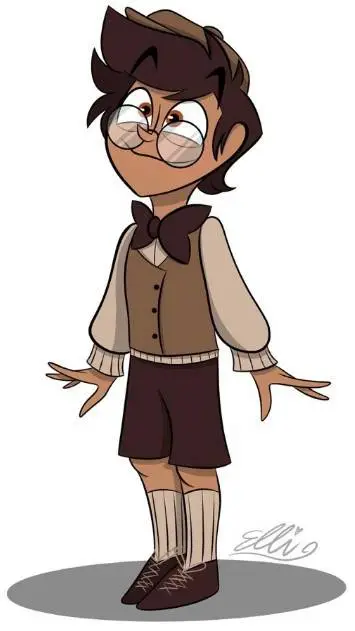 ai character: kid alastor background