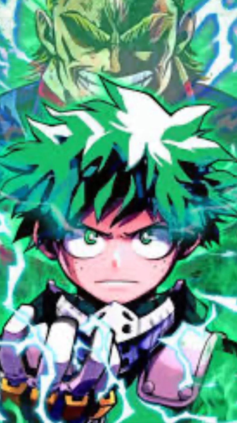 ai character: Deku's b-day background
