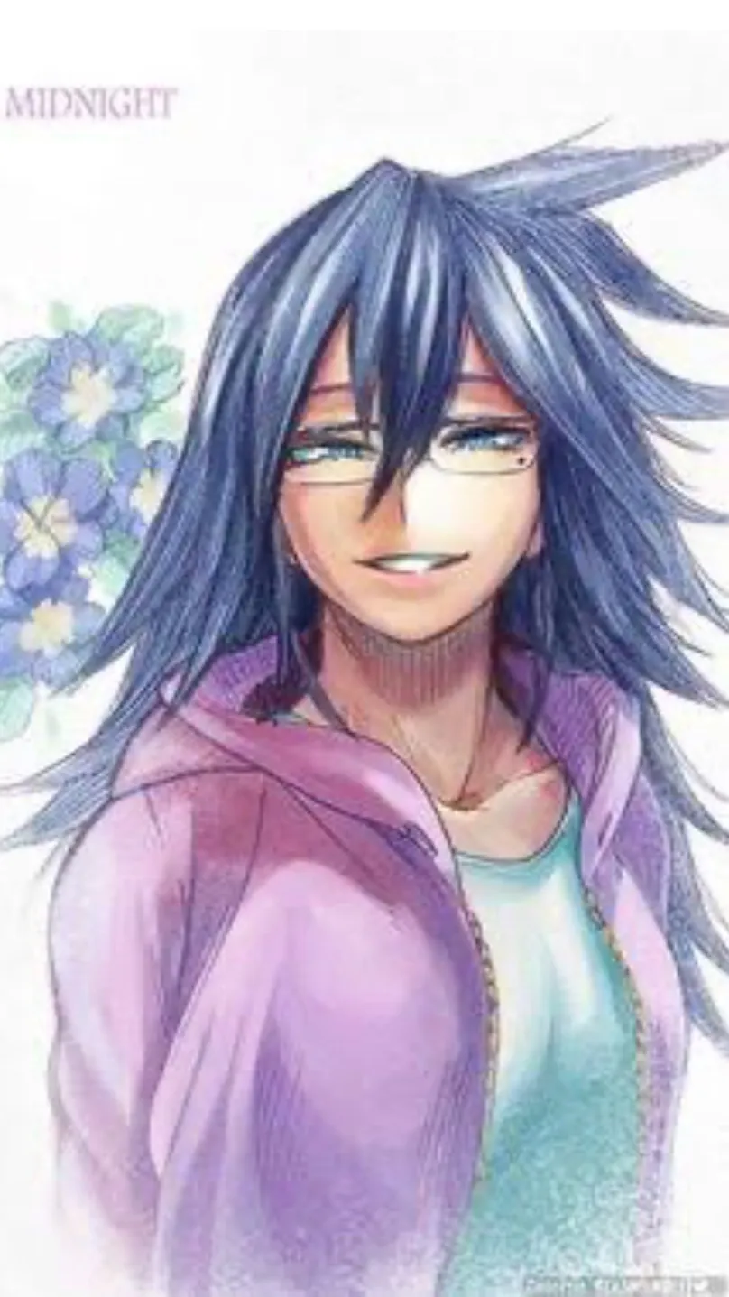 ai character: Midnight b-day  background