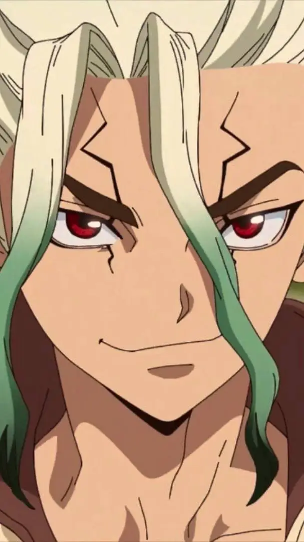 ai character: Senku  background