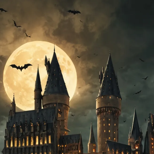 chat with ai character: Hogwarts halloween