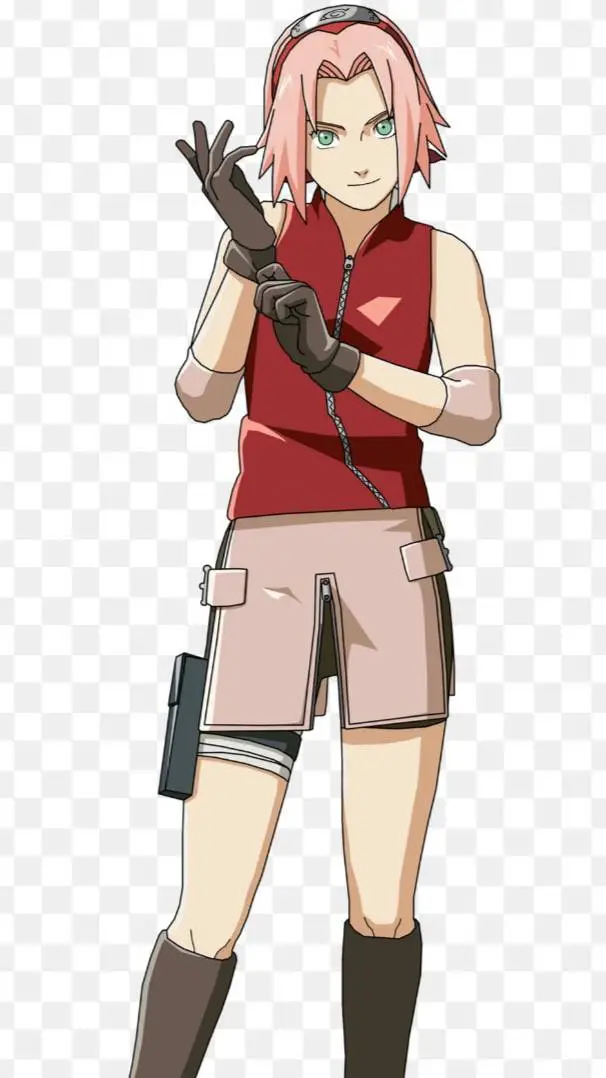 ai character: Sakura background