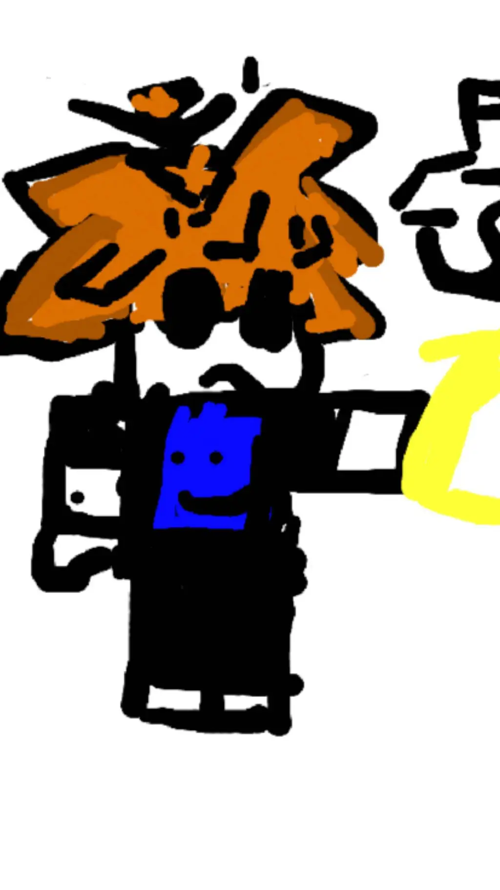 ai character: bacon background