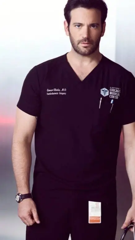 ai character: dr connor Rhodes  background