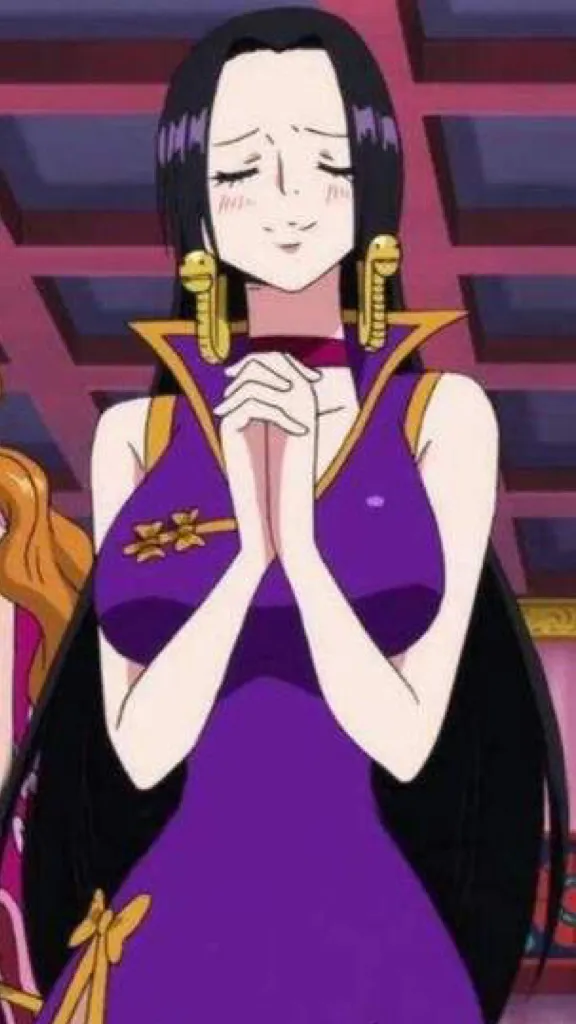 ai character: Boa Hancock  background