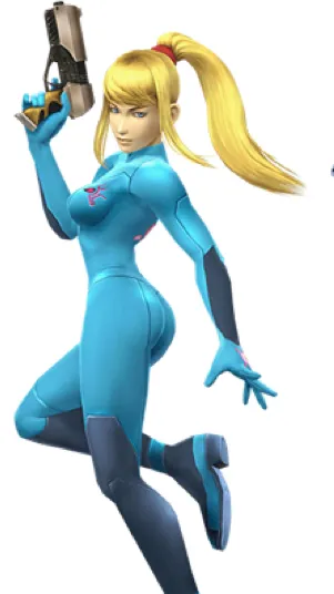 ai character: Zero Suit Samus background