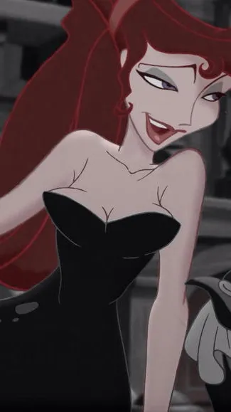 ai character: Megara Seawitch  background