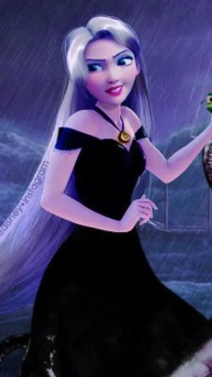 ai character: Rapunzel￼  background