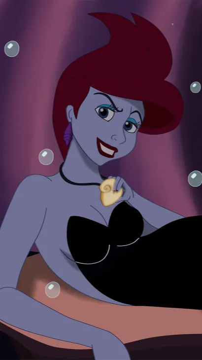 ai character: Ariel Seawitch  background