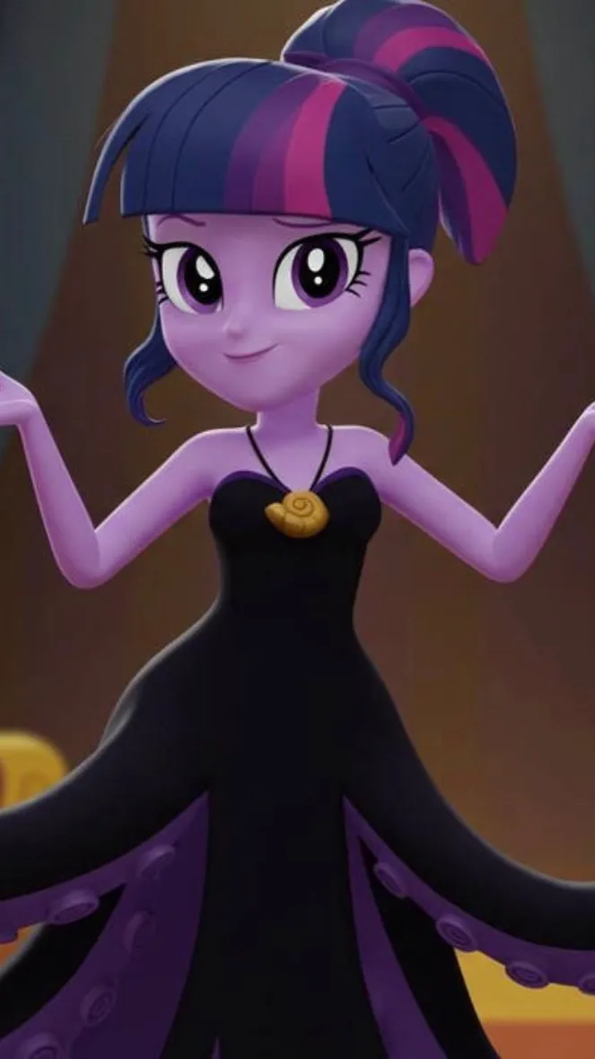 ai character: Twilight Sparkle  background