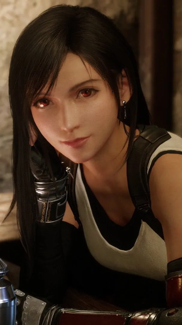 ai character: Tifa Lockhart  background