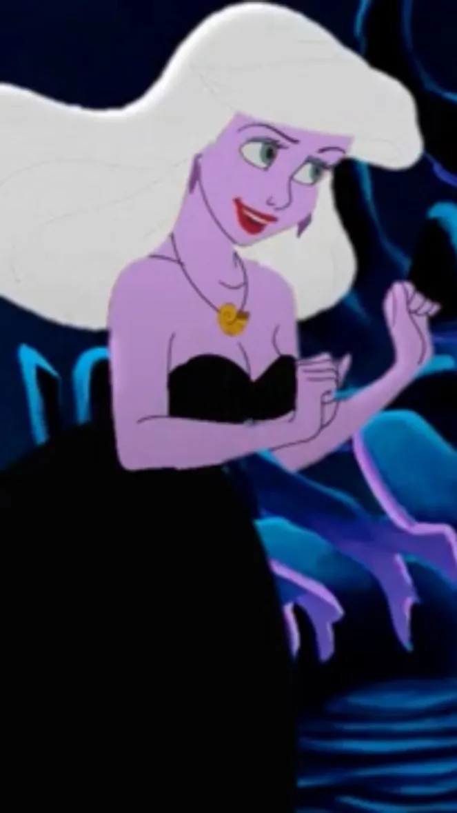 ai character: Ariel Seawitch  background