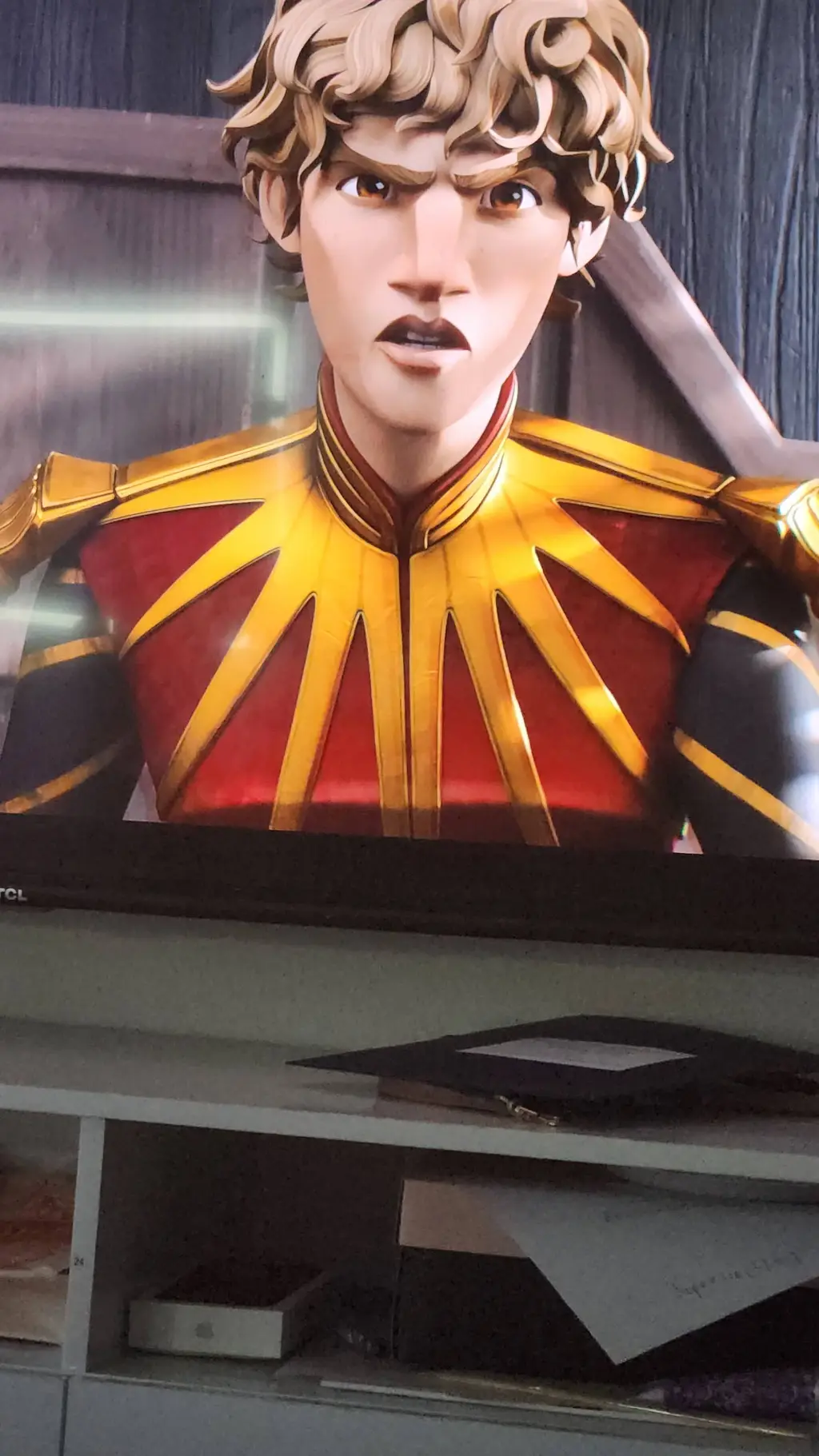 ai character: Wolf king background